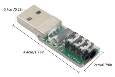 USB-key adapter. Click to enlarge.